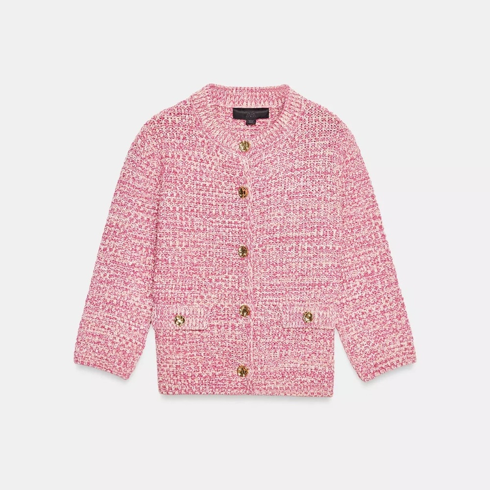 Zara FRENCH SLEEVE CARDIGAN - Picture 4 of 7